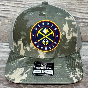 Denver Nuggets 3D Snapback Trucker Hat- Military Digital Camo